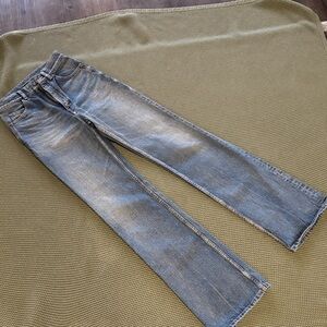 Saint Laurent High Rise Women Jeans - Blue